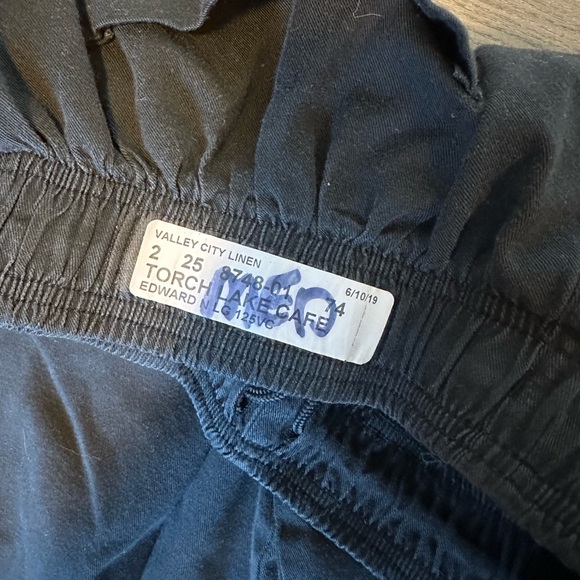 Black Chef Works Pants - Picture 3 of 5